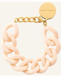 Vanessa Baroni - Armbänder FLAT CHAIN BRACELET LATTE by GLAMBOU - Lyst