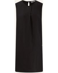 Fynch-Hatton - Kleid mit Leinen - Lyst