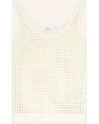 Reiss - Stricktop CLAUDIA aus Leinen - Lyst