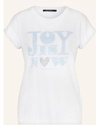 MARC AUREL - T-Shirt mit Schmucksteinen - Lyst