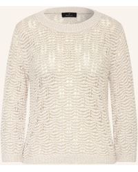 Monari - Pullover mit 3/4-Arm mit Glitzergarn - Lyst