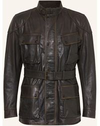 Belstaff - Lederjacke LEGACY TRIALMASTER - Lyst