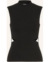 Gestuz - Stricktop GZBRINNETT mit Cut-outs - Lyst
