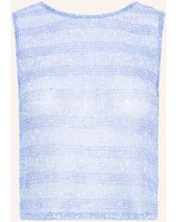 Ichi - Stricktop IHPILOUA mit Pailletten - Lyst