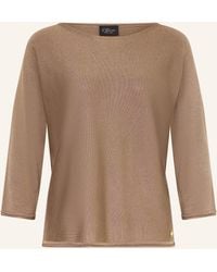 S.oliver - Pullover mit Glitzergarn und 3/4-Arm - Lyst