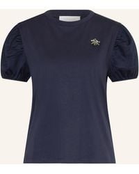Rich & Royal - T-Shirt mit Schmucksteinen - Lyst