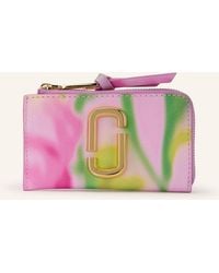 Marc Jacobs - Geldbörse THE BLURRED FLORAL SNAPSHOT TOP ZIP MULTI WALLET - Lyst