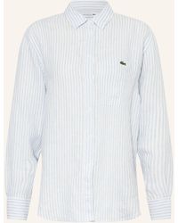 Lacoste - Hemdbluse aus Leinen - Lyst