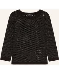 Monari - Pullover mit 3/4-Arm und Pailletten - Lyst