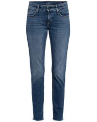 Cambio Jeans TESS mit Swarovski Kristallen - Blau