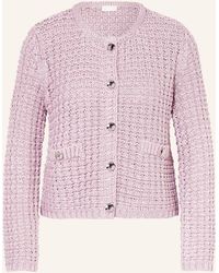 Liu Jo - Strickjacke mit Glitzergarn - Lyst