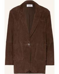Ba&sh - Lederjacke MOSTY - Lyst