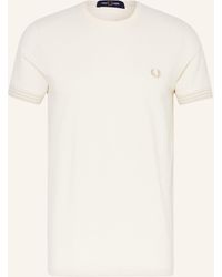 Fred Perry - T-Shirt aus Piqué - Lyst