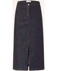 Comma, - Jeansrock - Lyst