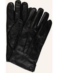 Paul Smith Leder Handschuhe mit Logo-Prägung in Braun für Herren Herren Accessoires Handschuhe 