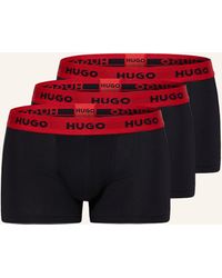 HUGO - 3er-Pack Boxershorts - Lyst