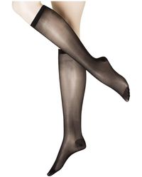 Falke Feinkniestrümpfe VITALIZE KNEE-HIGH 20 DEN - Schwarz
