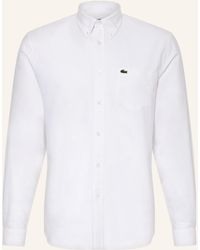 Lacoste - Oxfordhemd Regular Fit - Lyst