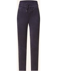 Juvia - 7/8-Hose in Lederoptik - Lyst