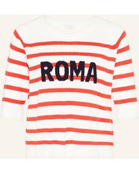 Milano Italy - Oversized-Pullover mit 3/4-Arm - Lyst
