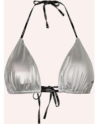 HUGO - Triangel-Bikini-Top PURE - Lyst
