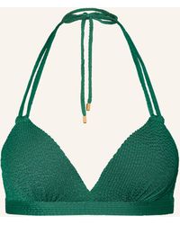 Beachlife - Neckholder-Bikini-Top FRESH GREEN - Lyst