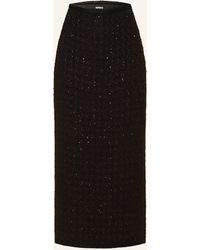 ROTATE BIRGER CHRISTENSEN - Bouclé-Rock mit Pailletten - Lyst