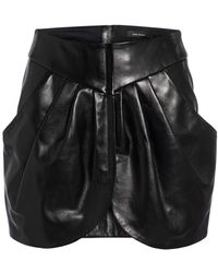 Isabel Marant Lederrock FIONALI - Schwarz