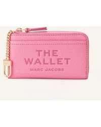 Marc Jacobs - Geldbörse THE LEATHER TOP ZIP MULTI WALLET - Lyst