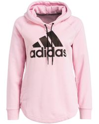 adidas Hoodie BADGE OF SPORTS - Pink