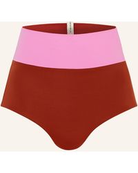 MYMARINI - High-Waist-Bikini-Hose SURFSHORTS zum Wenden mit UV-Schutz 50+ - Lyst