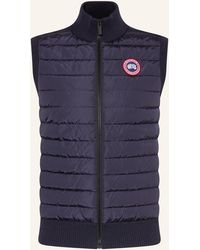 Canada Goose - Daunenweste HYBRIDGE im Materialmix - Lyst