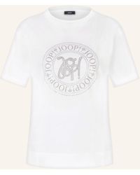 Joop! - T-Shirt mit Schmucksteinen - Lyst