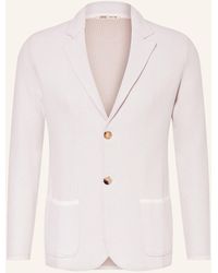 Maurizio Baldassari - Stricksakko Slim Fit mit Seide - Lyst