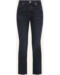 7 For All Mankind - Jeans THE STRAIGHT CROP Straight fit - Lyst