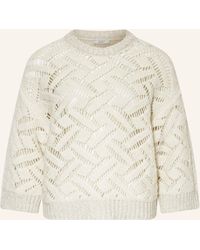 Peserico - Pullover mit Alpaka und 3/4-Arm - Lyst