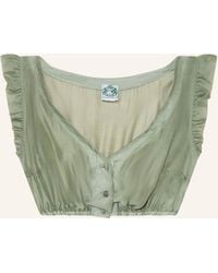 hammerschmid - Dirndlbluse EVELINE mit Rüschen - Lyst