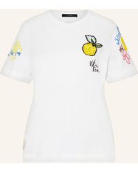 Ouí - T-Shirt mit Pailletten - Lyst