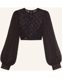 Johann & Johanna - Dirndlbluse mit Lochspitze - Lyst