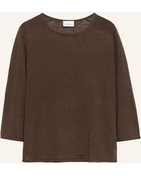 Comma, - Pullover mit Leinen und 3/4-Arm - Lyst