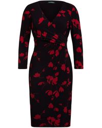 Lauren by Ralph Lauren Wickelkleid CLEORA - Schwarz