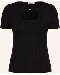 Sandro - Strickshirt mit Cut-out - Lyst