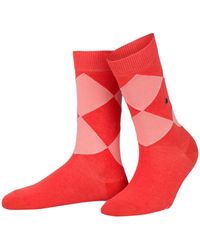Burlington Socken ORGANIC - Rot