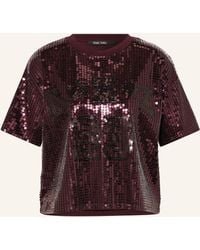 MARC AUREL - T-Shirt mit Pailletten - Lyst