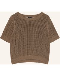 S.oliver - Strickshirt mit Pailletten - Lyst