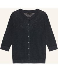 Opus - Strickjacke DATINA mit Leinen und 3/4-Arm - Lyst