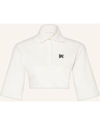 Palm Angels - Cropped-Poloshirt aus Piqué - Lyst