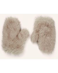 Marc Cain - Handschuhe aus Kunstpelz - Lyst