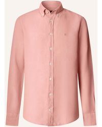 Hackett - Freizeithemd ESS GMD LINEN BRPT - Lyst