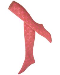 Gucci Strümpfe GG SUPREME - Pink